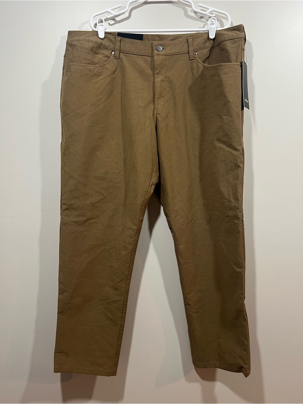 Lululemon Mens ABC Classic Tan Brown Utilitech Pants 32L Size 42
